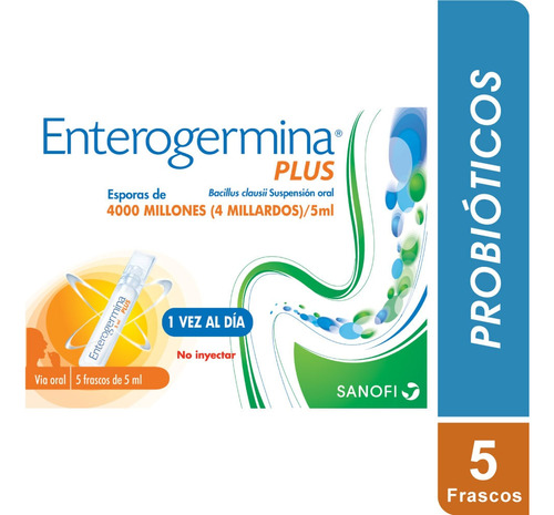 Enterogermina Plus Suspension Oral 5ml X 5und