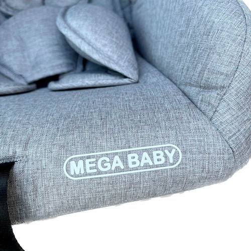 Imagen 9 de 10 de Coche Mega Baby Bebe Convertible 3 En 1 Con Huevito Y Moises