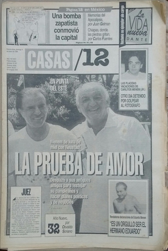 Diario Página 12 09/01/1994 Soriano Hr García Gelman Fuentes