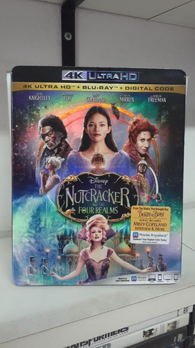 4k Ultra Hd + Blu-ray The Nutcracker Cascanueces Y 4 Reinos