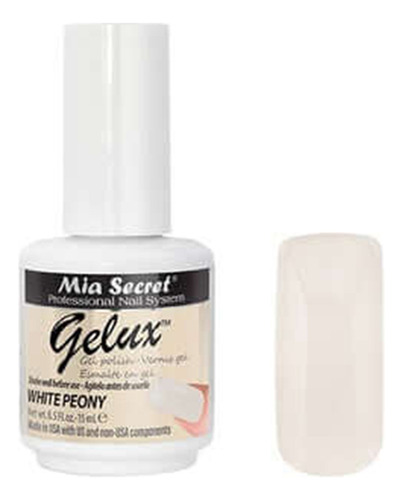 Esmalte Semipermanente Gel Mia Secret Gp-124 White Peony