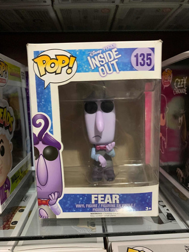 Funko Pop Disney Inside Out Intensamente Fear Temor