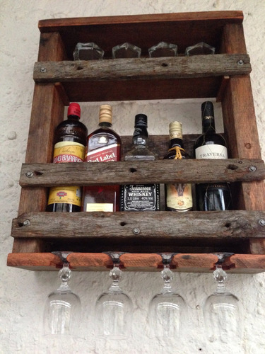 Repisa - Bar De Pared Rústico