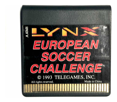 European Soccer Challenge - Juego Original Para Atari Lynx