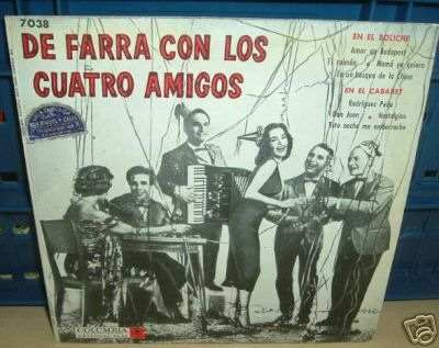 Los Cuatro Amigos De Farra Simple C/ Tapa Argentino