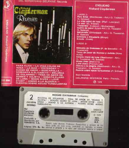 Richard Clayderman Ensueño Cassette