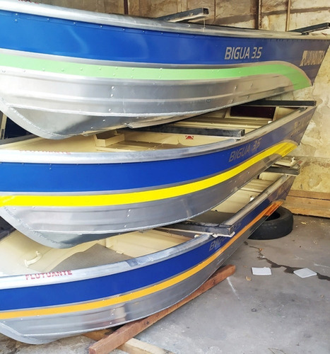 Bote De Aluminio Uai Modelo Bigua 4.20 Mts
