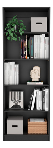 Combo De Bibliotecas Easy Home, Color Wengue