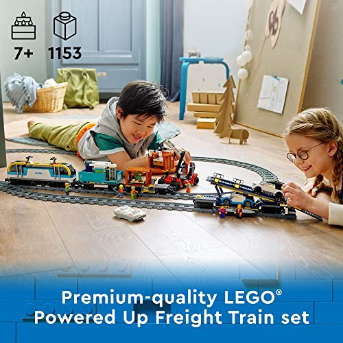 Toy Lego City Freight Train Set 60336 W/ Remote Control