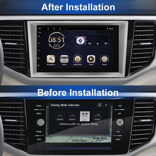 [ Podofo 2din 7''android 10.0 De Radio De Coche Para Opel