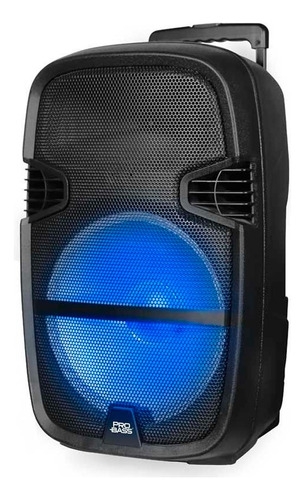 Parlante Bafle Portatil Pro Bass Street 12 Bluetooth Luz Led