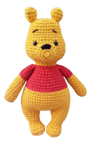 Winnie Pooh Amigurumi Tejido A Crochet 