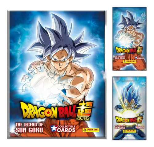 Álbum Pasta Dura +2 Sobres Dragón Ball Super Panini