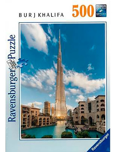 Rompecabezas Ravensburger Burj Khalifa Con 500 Piezas 12+