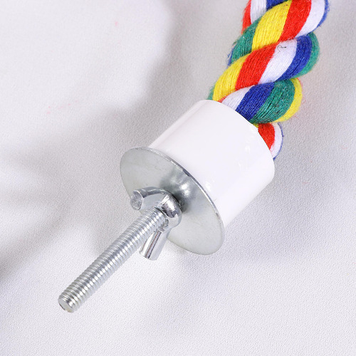 Cuerda De Algodón Con Forma De Loro, Duradera, Para Trepar,