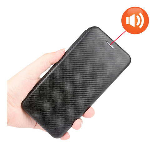 Funda Con Tapa De Fibra De Carbono Para Motorola G15/g35/g55/g75/g85-pc Hybrid, 5 Colores, A Prueba De Golpes, Ultrafina, Cierre Magnético