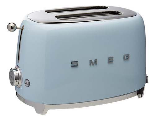 Tostadora Retro Smeg De 2 Rebanadas (azul Pastel)