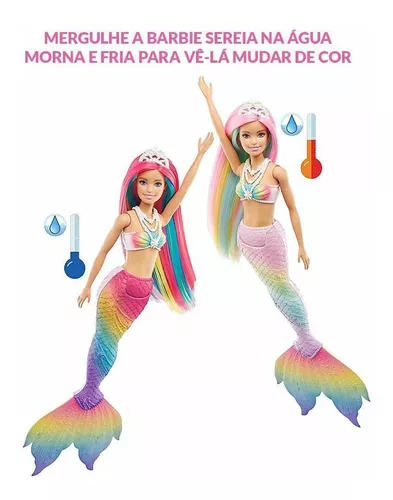 Barbie Sereia Dreamtopia Articulada-Mattel