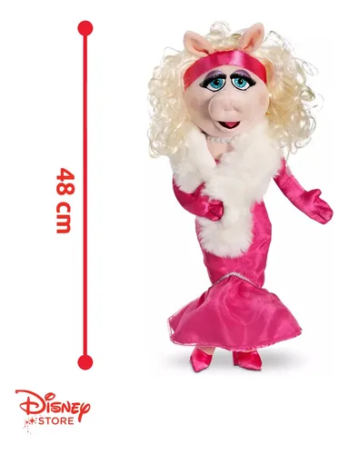 Pelúcia Original Disney Store Muppets Miss Piggy 48 Cm | MercadoLivre