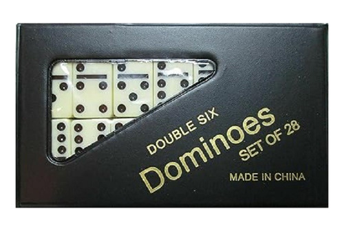 Juego De Domino En Caja De Plástica Engomada Audioimport