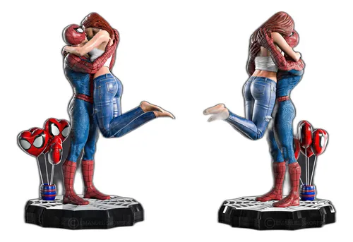 comprar Figuras De Spiderman Y Mary Jane Para Tu Colección