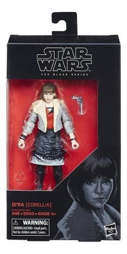 Figura de acción Qi'ra E2879 de Hasbro