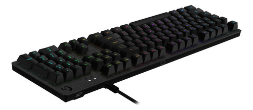Teclado Logitech G513 Carbon Lightsync Rgb Mecanico Gx Brown