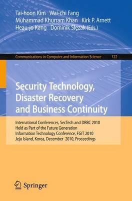 Libro Security Technology, Disaster Recovery And Business...