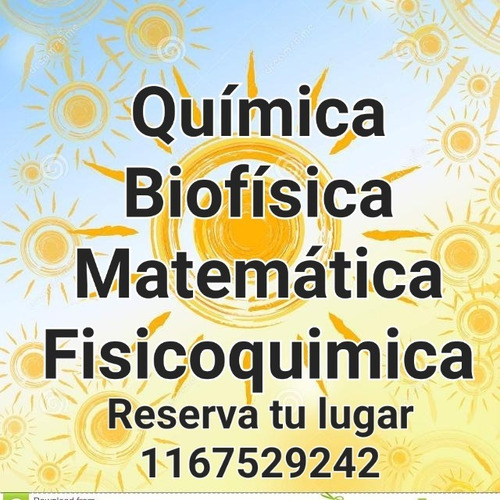 Imagen 3 de 9 de Profesora Cbc Uba Xxi Biofisica Quimica Matematica Online