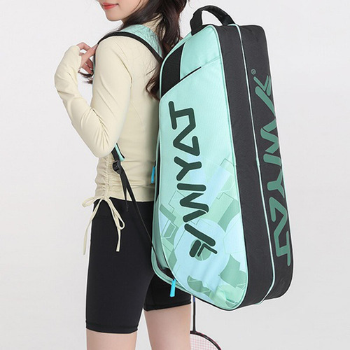 Bolso De Raqueta De Bádminton De Moda Para Torneos Verde