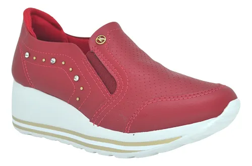 Tênis kolosh sales anabela strass feminino