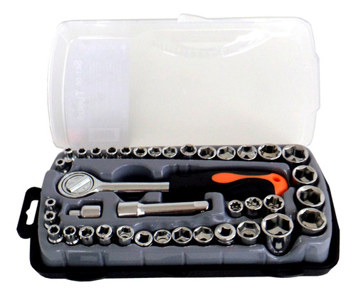 Set Juego De Tubos 39 Piezas Silver Shadow
