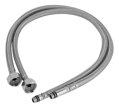 Grifo De Lavabo Con Rosca G1/2, De Cobre, Agua Fría Y Calien