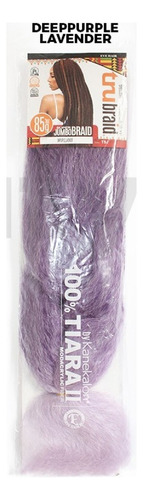 Extension Cabello Trenza Africana 85gm 30 Colores Disponibl Color Deep Purple Lavender
