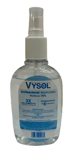 Antibacterial Alcohol Multiuso 200 Ml Marca Vysol