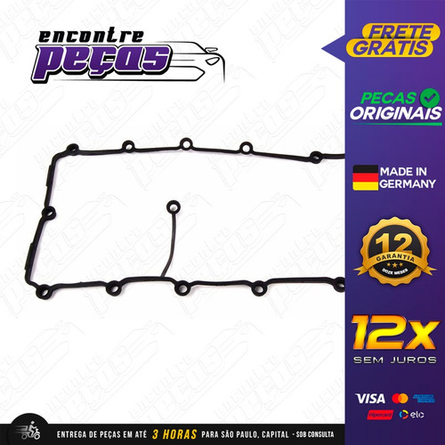 Imagem 1 de 4 de Junta Tampa Válvulas Direita Audi A4 S4 4.2 V8 40v 2004-2005