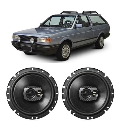 Kit Alto Falante Vw Parati 1991 A 1996 Pioneer 100w Rms