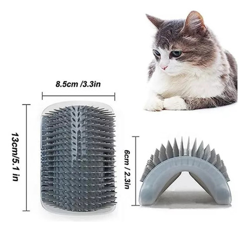 X2 Rascador Gato Yerba Gatera Rascado Para Gato Cepillo Gato
