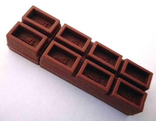 Memoria Flash Usb En Forma De Chocolate 8 Gb Excelente
