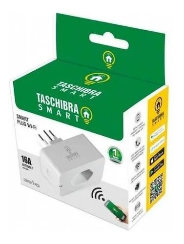 Smart Plug Taschibra Wi-fi 16a 110V/220V