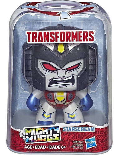 Figura Transformers Mighty Muggs Starscream Da Hasbro E3456