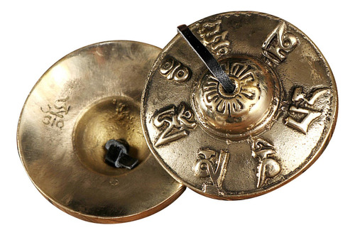 Platillos Tibetanos Tingsha, Instrumento De Percusión,