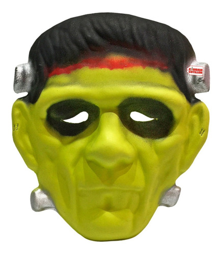 Máscara Frankestein Disfraz Halloween - Ciudad Cotillón