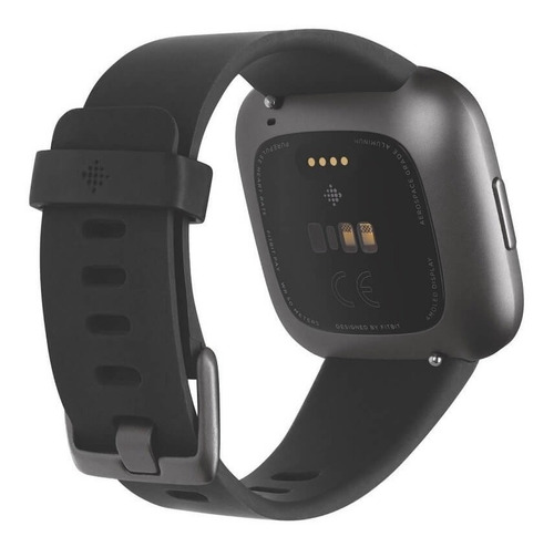 Reloj Inteligente Fitbit Versa 2 Negro Con Asistente Alexa