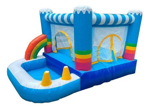 Inflable Cubo Arcoíris Juegos Inflables Para Niños