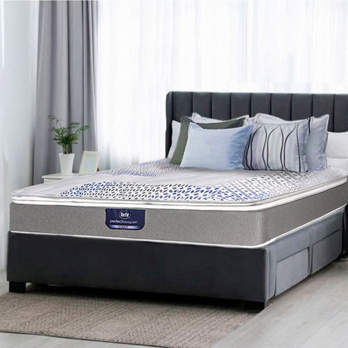 Colchón King Size Serta Dart Firme 30 Cm Blanco