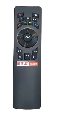 Kit 5 Controle Compatível Tv Multilaser Smart Rc3442108/01