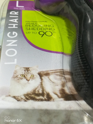 Cepillo Furminator Gatos Talla L Pelo Largo Mas De 10 Lbs