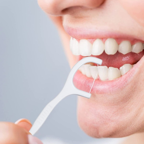 50 Sets De 100 Hilo Dental Limpieza Higiene Bucal Dientes