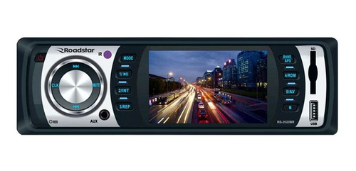 Auto Rádio Mp3 Player-roadstar-rádio Fm/sd/usb-rs-2020br